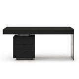 Tommy Franks Oston Office Desk – Smoke Oak – Left