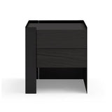 Tommy Franks Tunica Bedside Table – Black Oak – Set of 2
