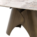 Torben Extending Dining Table - Bronze