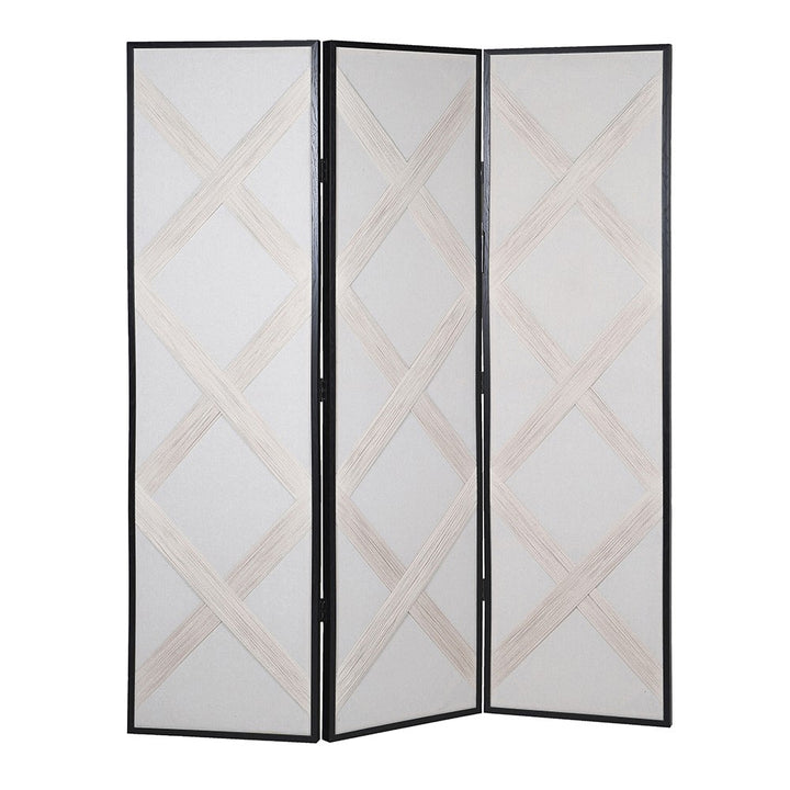 Torres Folding Screen – Taupe