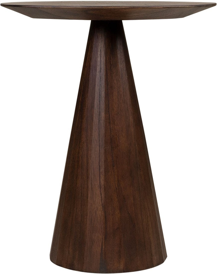 Trella Side Table in Mindi Wood - 50cm