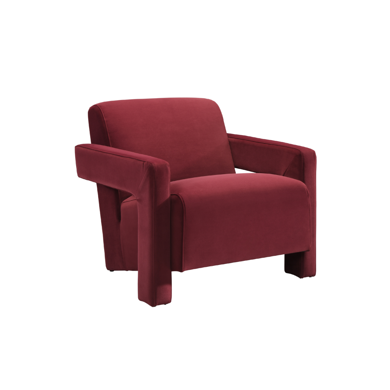 Twenty10 Designs Apex Armchair – Burgundy