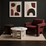 Twenty10 Designs Apex Armchair – Burgundy