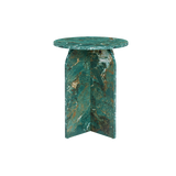 Twenty10 Designs Arco Side Table – Amazon Green Marble Effect