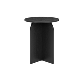 Twenty10 Designs Arco Side Table – Black Wood Grain Effect