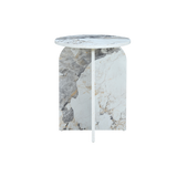 Twenty10 Designs Arco Side Table – Pandora Marble Effect