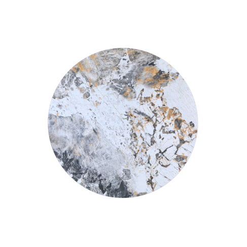 Twenty10 Designs Arco Side Table – Pandora Marble Effect