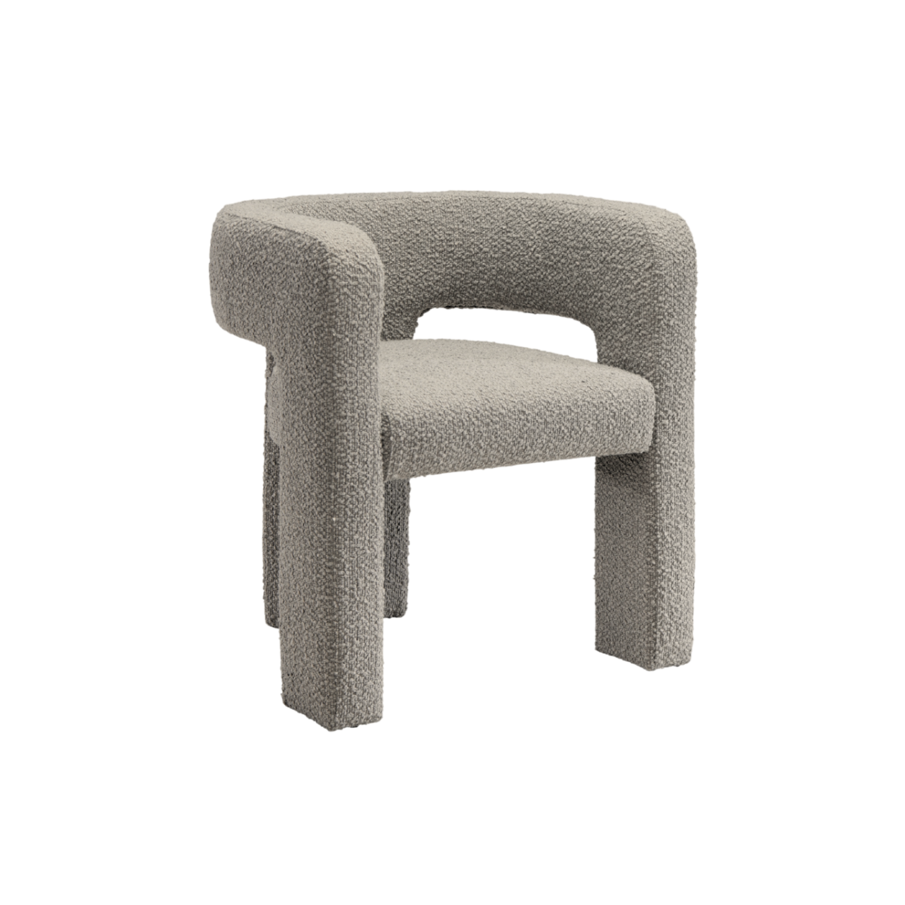 Twenty10 Designs Crescent Occasional Chair – Dove