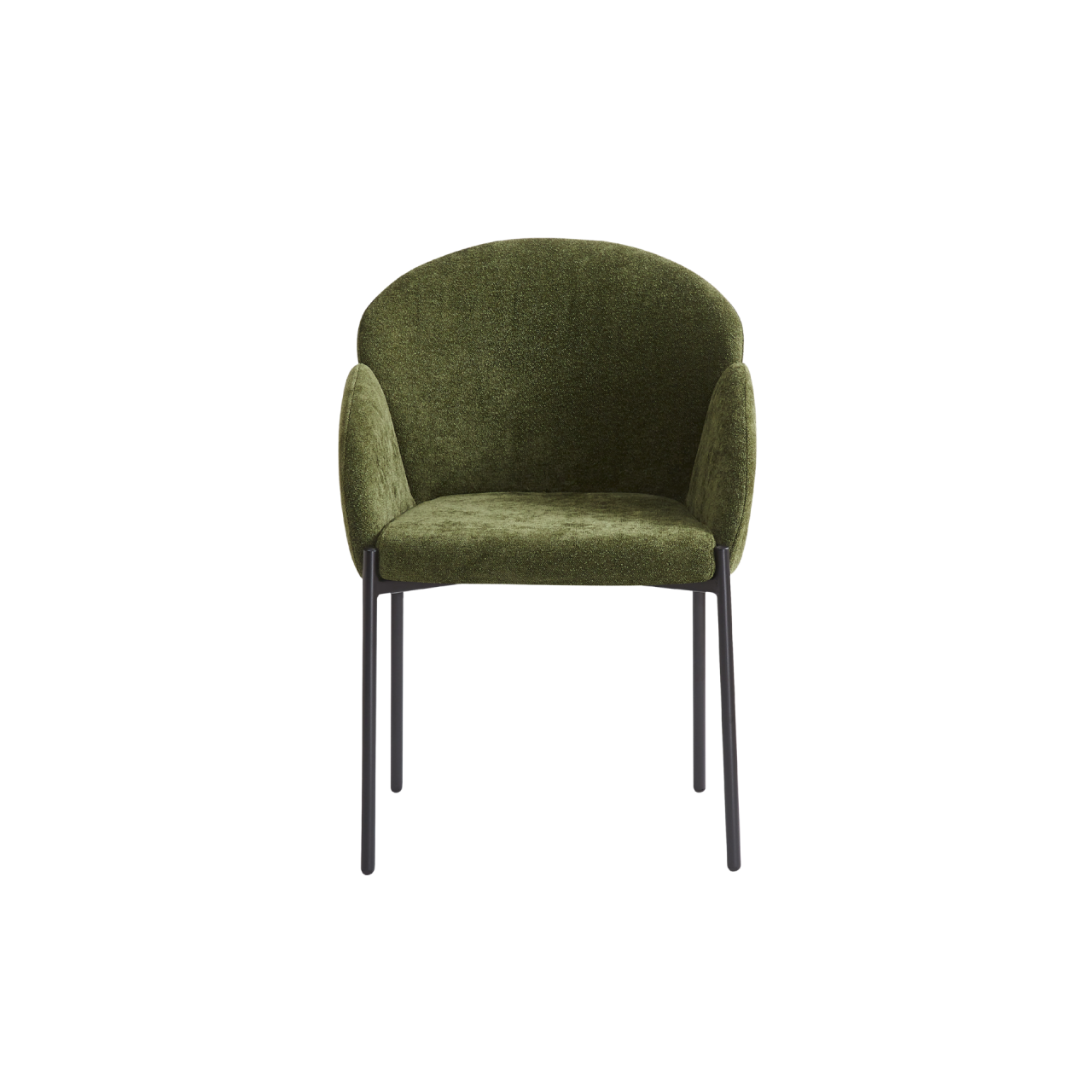 Twenty10 Designs Petal Dining Chair – Olive Soft Weave – Set of 2 (CRIB5)
