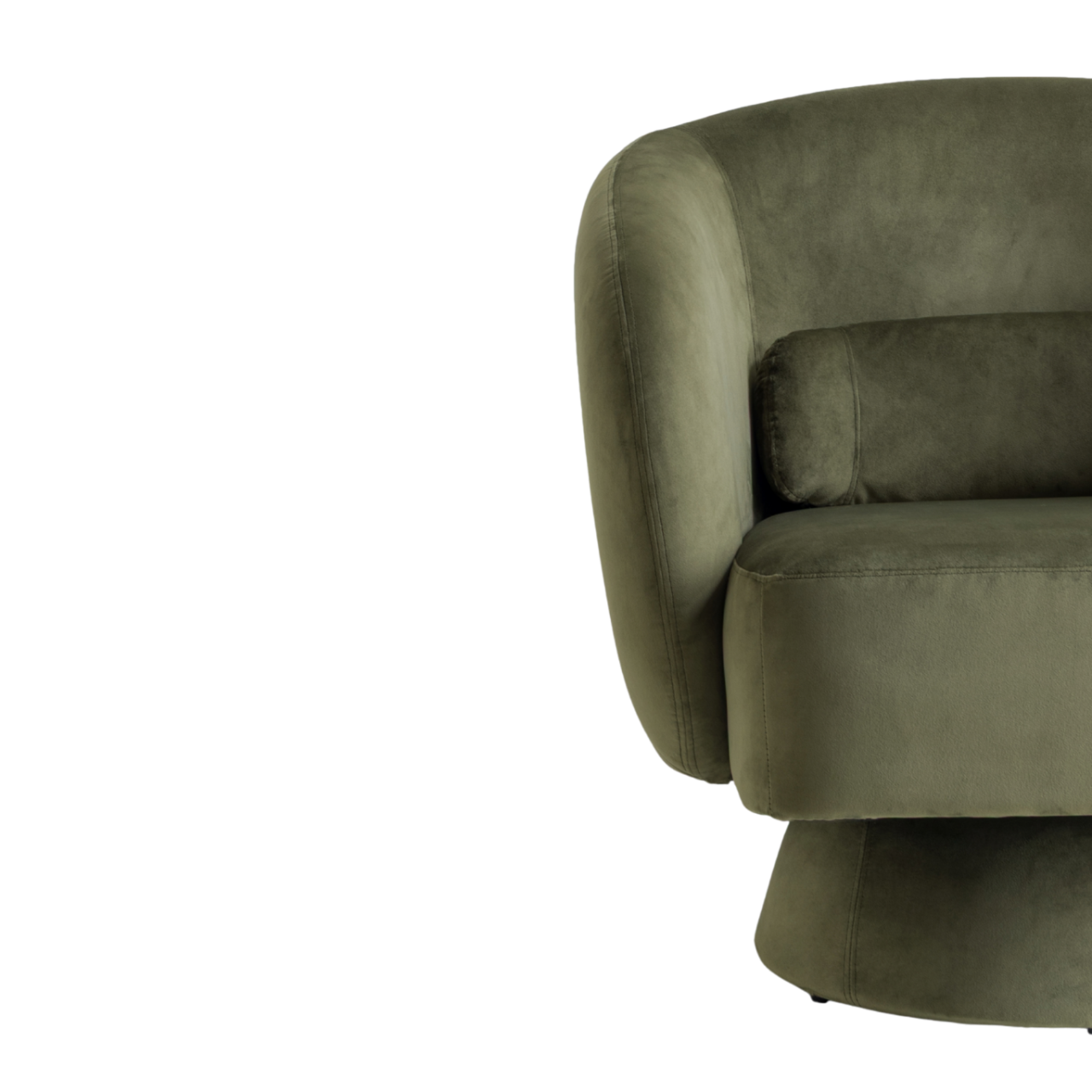 Twenty10 Designs Rachel Armchair – Olive Velvet (CRIB 5)