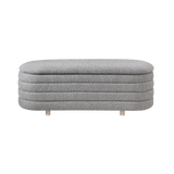 Twenty10 Designs Ripple Ottoman – Dove Boucle