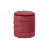 Twenty10 Designs Ripple Stool – Burgundy (CRIB 5)