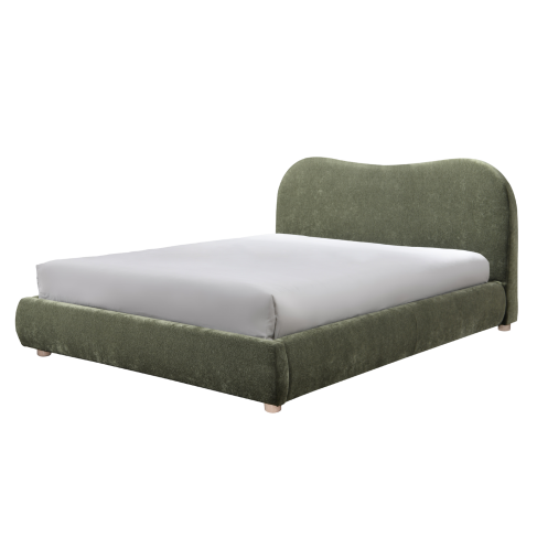 Twenty10 Designs Wave Kingsize Bed – Olive Soft Weave (CRIB 5)