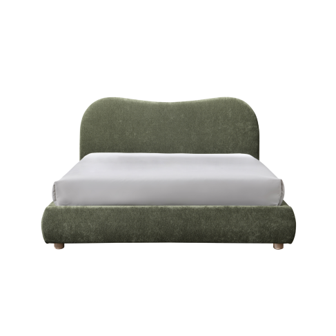 Twenty10 Designs Wave Kingsize Bed – Olive Soft Weave (CRIB 5)
