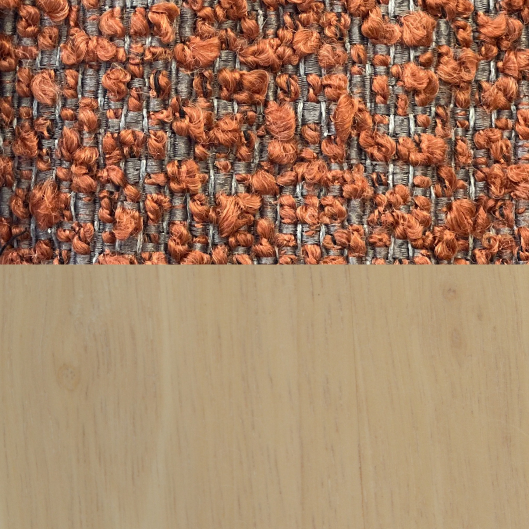 Twenty10 Designs Whisper Stool – Burnt Orange (CRIB 5)