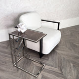 Umalis Framed Shagreen Side Table