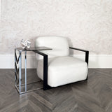 Umalis Framed Shagreen Side Table