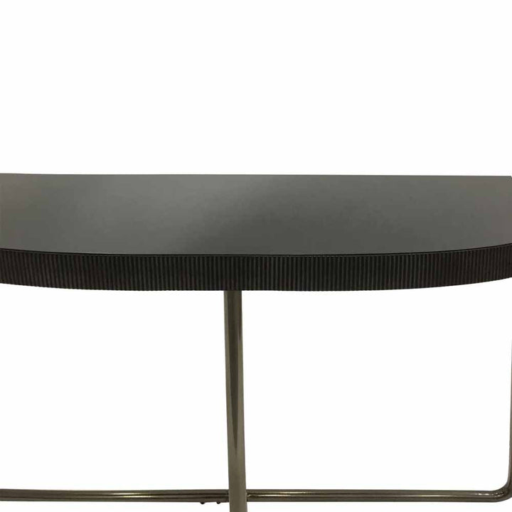 Libra Interiors Knightsbridge Half-Moon Console Table