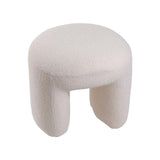 Eden Stool - Teddy Bear Fabric
