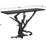 Uttermost Big Sur Console Table – Matte Black