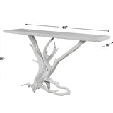 Uttermost Big Sur Console Table – Matte White