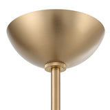 Uttermost Black Label Boomerang 2 Light Pendant – Brass – Small