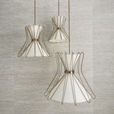 Uttermost Black Label Boomerang 4 Light Pendant – Brass – Medium