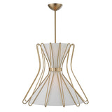 Uttermost Black Label Boomerang 4 Light Pendant – Brass – Medium