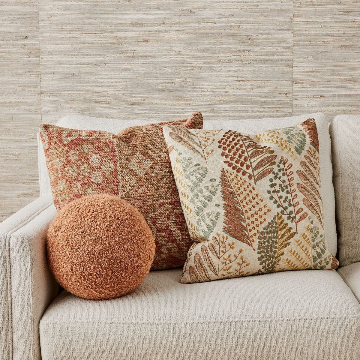 Uttermost Black Label Ball Bearing Cushion – Bumpy Ride Apricot