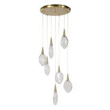 Uttermost Black Label Deluge 7 Light Led Pendant