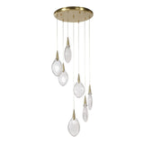 Uttermost Black Label Deluge 7 Light Led Pendant