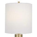 Uttermost Black Label Edge Table Lamp - White