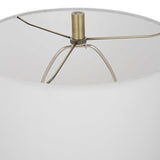 Uttermost Black Label Edge Table Lamp - White