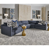 Uttermost Black Label Having a Ball Cushion - Blueberry