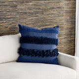 Uttermost Black Label Having a Ball Cushion - Blueberry