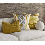 Uttermost Black Label Having a Ball Cushion - Lemon Chiffon