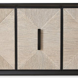 Uttermost Black Label Show Me The Ropes 4 Door Cabinet