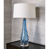 Uttermost Black Label Venezia Table Lamp – Blue
