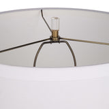 Uttermost Black Label Venezia Table Lamp – White