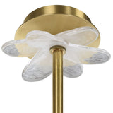 Uttermost Black Label White Lotus 10 Light Pendant