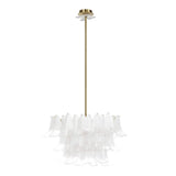 Uttermost Black Label White Lotus 10 Light Pendant