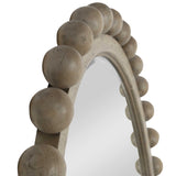 Uttermost Brianza Round Mirror – Natural – Small