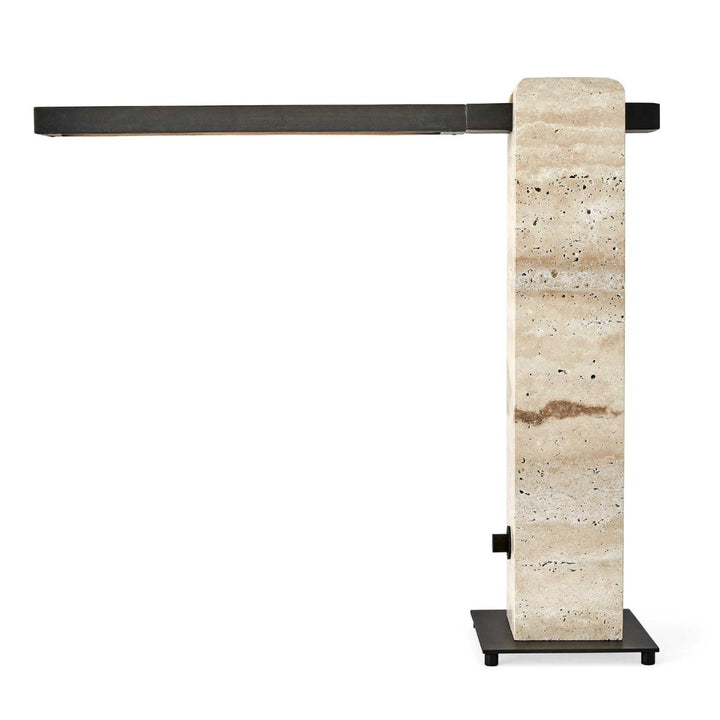 Uttermost Director LED Table Lamp – Travertine