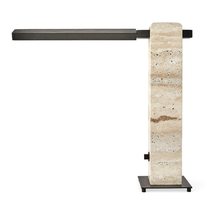 Uttermost Director LED Table Lamp – Travertine