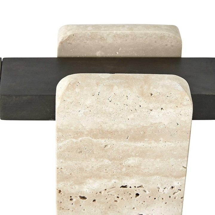 Uttermost Director LED Table Lamp – Travertine