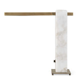 Uttermost Director LED Table Lamp – White Marble