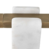 Uttermost Director LED Table Lamp – White Marble