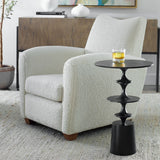 Uttermost Flight Accent Table – Black