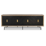 Uttermost Interlace 4 Door Cabinet