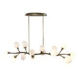Uttermost Meandering 14 Light Pendant – Brass